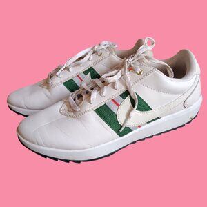 Nike Cortez Women's Golf Shoes Green White Size 6.5 US